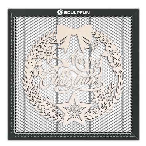 SCULPFUN 400x400 мм лазерная резка соты рабочий стол доска платформа ...
