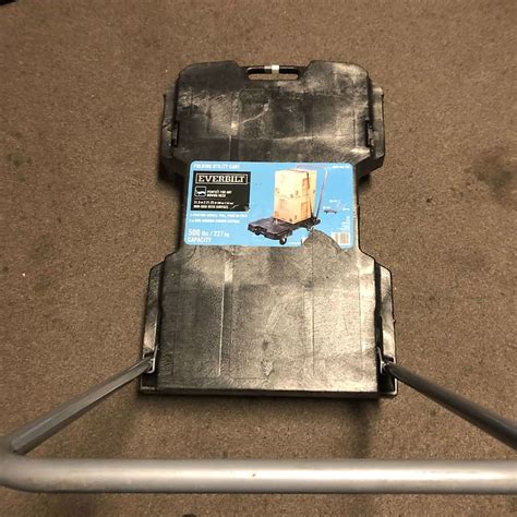 Everbilt Folding Utility Cart 500lb Capacity 2019 Grey Reverb