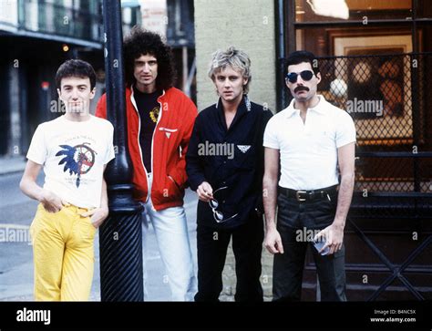 Queen The Rock Band Freddie Mercury Brian May Roger Taylor John Stock