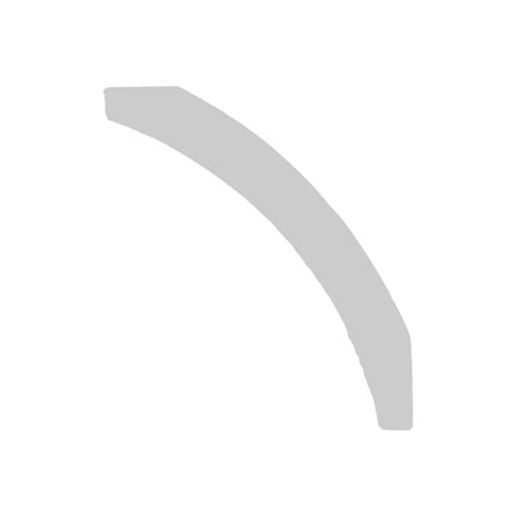 Udecor 35 Inch Cove Crown Molding 8 Pieces
