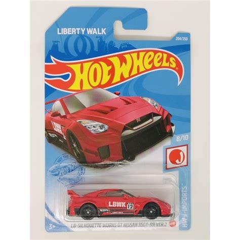 Hot Wheels LB Silhouette Works GT Nissan 35GT RR Ver2 Shopee Malaysia