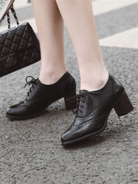 black oxford shoes women 8