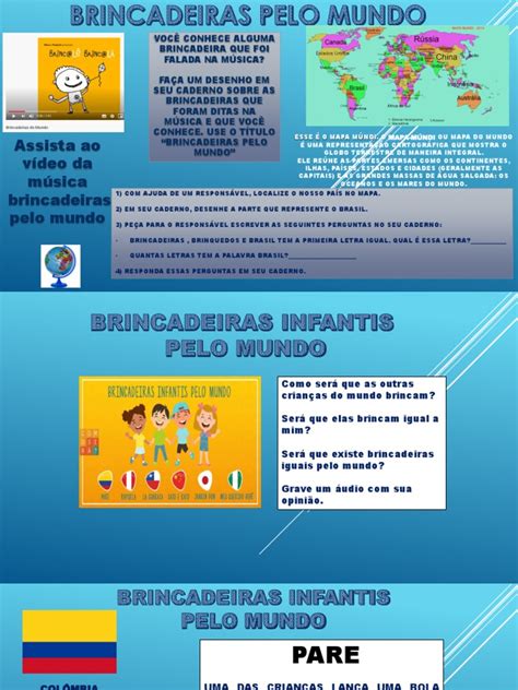 Brincadeiras Do Mundo - Brincadeiras Infantis pelo Mundo | PDF