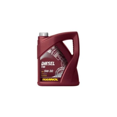 Mannol Óleo Motor Diesel TDI 5W30 5L | KuantoKusta
