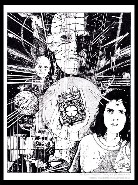 New Hellraiser Drawing Ive Finished Pen On Paper Rhellraiser
