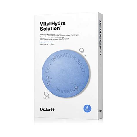 Dermask Water Jet Vital Hydra Solution Sheet Mask Set [5 Masks ...