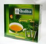 Qualitea Natural green tea - Зелен чай 25 бр