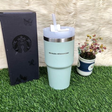 Starbucks Stanley Collaboration Tumbler Ml Hot And Cold With Acrylic Straw Lazada Ph