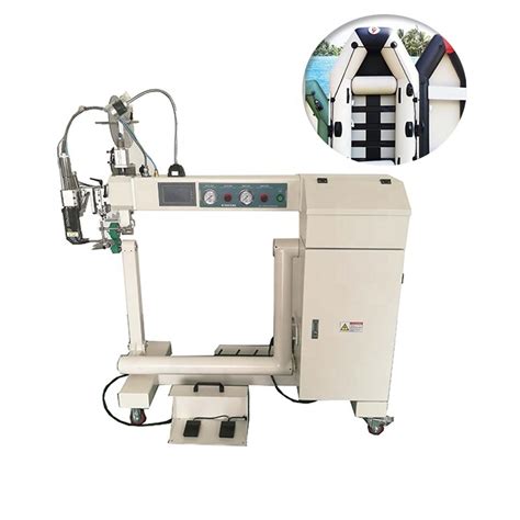 Semi Automatic Hot Air Plastic Pvc Welding Machine For Inflatable Tent Boat Pvc Tarpaulin