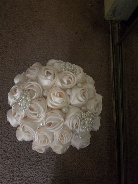 Satin Rose Bouquet Wedding Bouquets Rose Bouquet Satin Roses