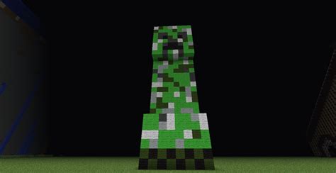 Creeper Statue Minecraft Project