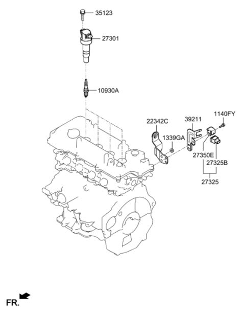 Spark Plug And Cable 2022 Hyundai Accent