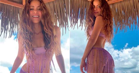 Shakira deslumbró a sus fanáticos con unas fotos posando en bikini y al natural Infobae