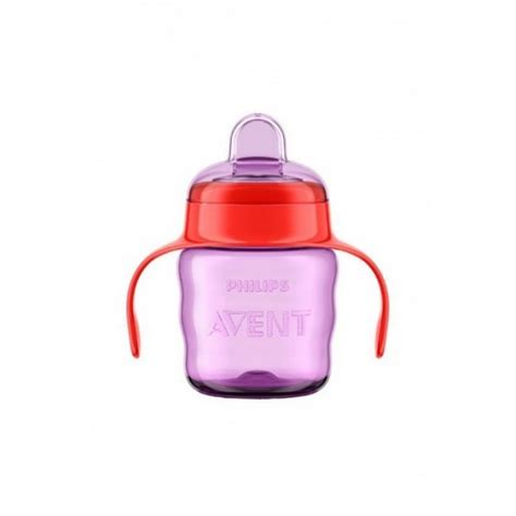 Avent Educational Sippy Cup Pink