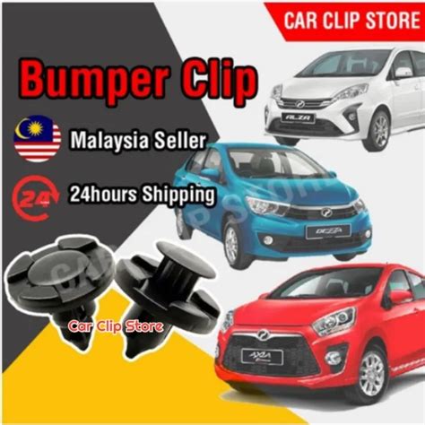 Perodua Myvi Viva Axia Fender Under Shield Clips Car Rivet Bumper