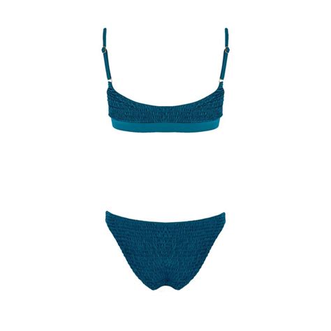 Luna Smock Bandeau Bikini Movom Wolf Badger