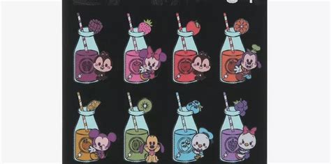 Mickey Friends Juice Blind Box Pin Set At Hot Topic Disney Pins Blog
