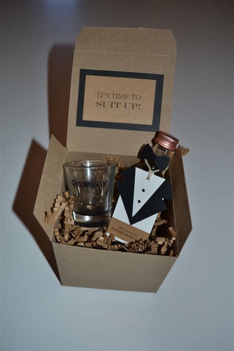 Groomsmen Proposal Box Etsy