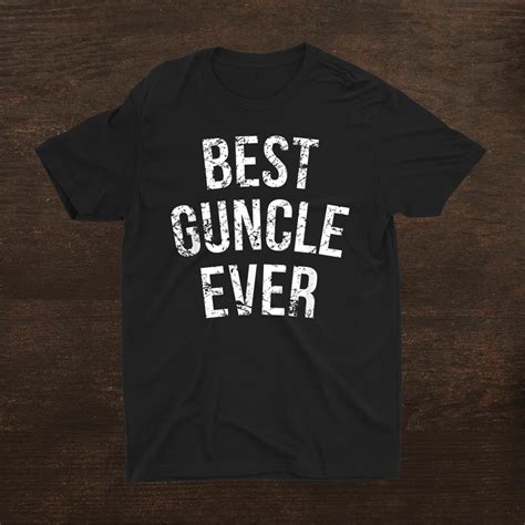 Best Guncle Ever Cute Gay Uncle Shirt Fantasywears