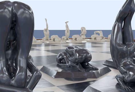 NSFW Nude Posing Women A Complete Chess Set Por Ubermeisters