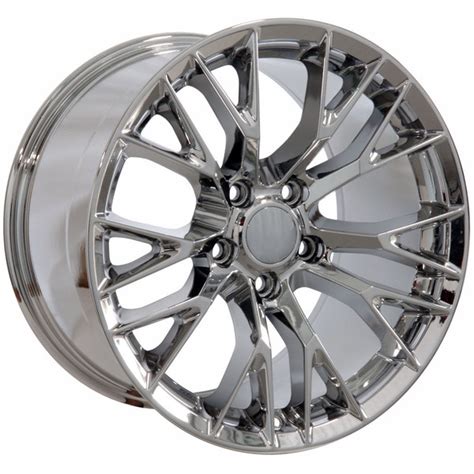 Oe Wheels Corvette C Zo Replica Wheel Chrome X Mm Offset