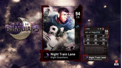 Night Train Lane Stats : r/MaddenUltimateTeam