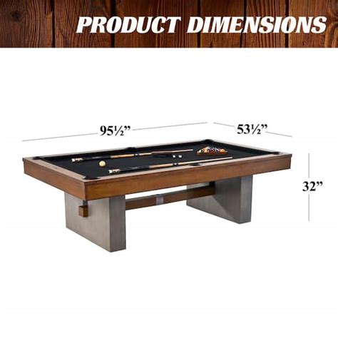 What Are The Dimensions Of An 8ft Pool Table | Brokeasshome.com