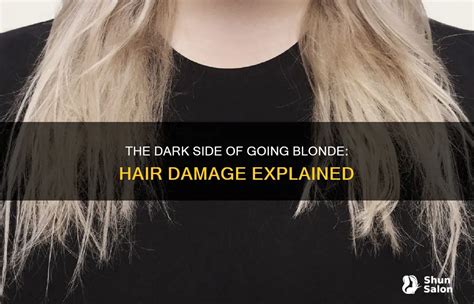 The Dark Side Of Going Blonde Hair Damage Explained ShunSalon