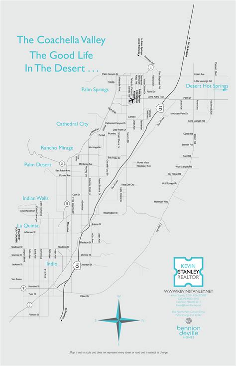 Coachella Valley Real Estate Map | Kevin Stanley Real Estate Agent