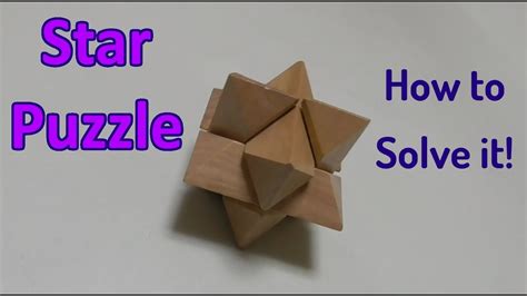 12 Pointed Star Puzzle How To Solve It Youtube