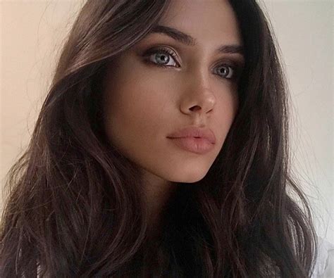 Victoria Vika Bronova Brunette Beauty Beauty Beauty Face