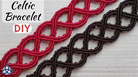 Simple Macrame Celtic Bracelet Tutorial Celtic Jewelry DIY YouTube