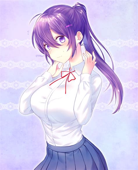 Papel De Parede Anime Meninas Anime Doki Doki Literature Club Yuri