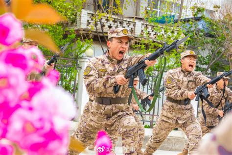 春暖花开！武警官兵春日练兵忙 大陆军事 华夏经纬网