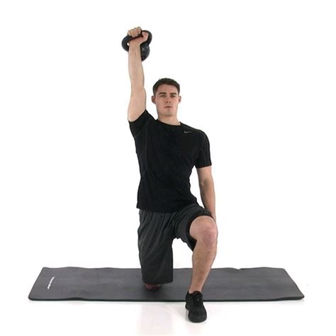 Half Kneeling Press By Elisabetta Bruno Exercise How To Skimble