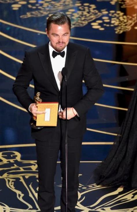 La ofensiva señal que hizo Leonardo DiCaprio al recibir el Oscar