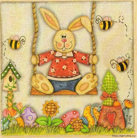 Веселые картинки для декупажа. ПАСХА