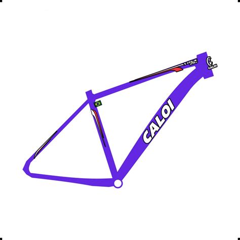 adesivo  quadro modelo caloi velox