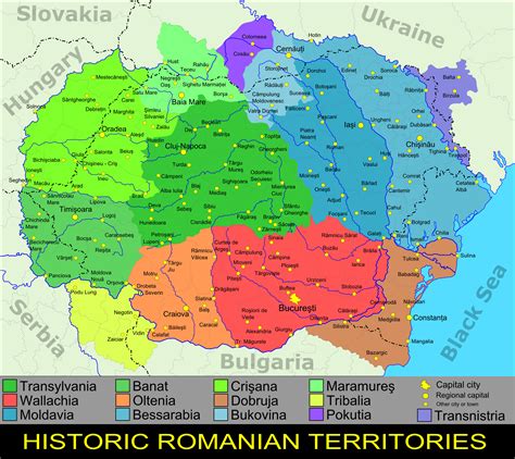 A Nationalist's map of Romania : r/MapPorn