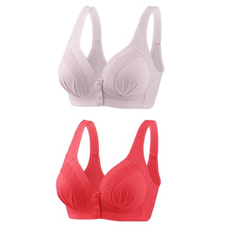 Hapimo Pcs Everyday Bra Wireless Nursing For Women Open Front Ultra Light Lingerie Push Up