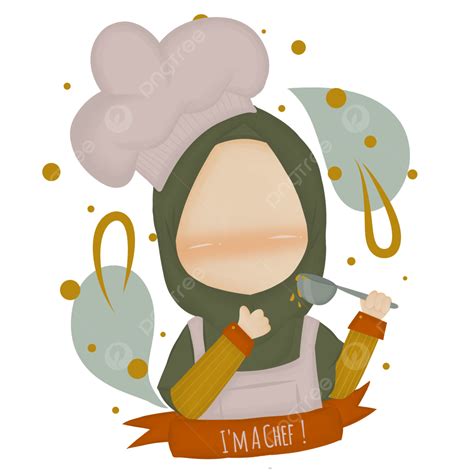 Muslim Chef Hd Transparent Muslim Chef Logo Chef Cooking Muslim Png