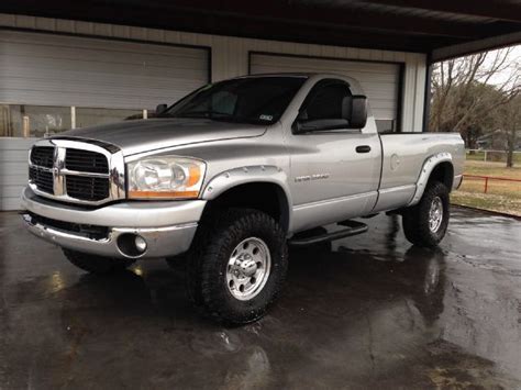 2006 Dodge Ram 2500 Regular Cab 5 9l Cummins Diesel Automatic 4x4 Slt Used Dodge Ram 2500 For