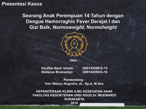 Preskas Anak Dhf Dzulfiar Stefanus Pptx