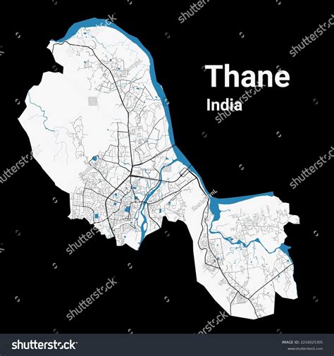 Thane City Map In Detail - Brandy Tabbitha