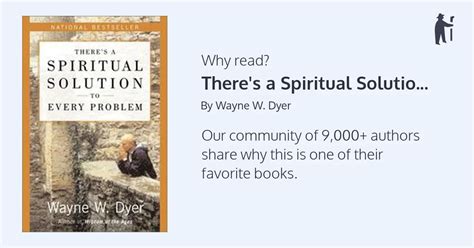 Why Read Theres A Spiritual Solution To Every Problem