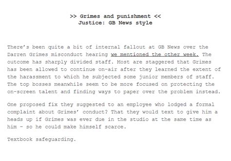 Levelling Down On Twitter Gb News Harbours Sex Offenders Spread The Word