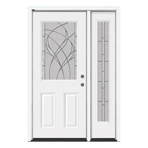 1/2 Lite Neulite Smooth White Fiberglass Slab w/ Comp Frame, Waterside