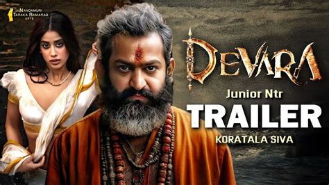 Devara Official Trailer Ntr Koratala Shiva Janhvi Anirudh