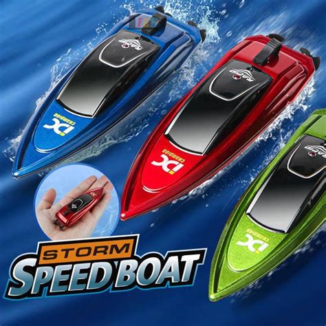 Rc Remote Control Mini Motor Boat Ship Toys Motorboat Electric Radio Rc