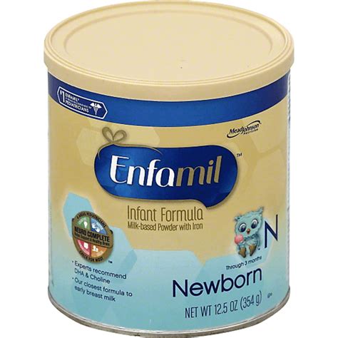 Enfamil Newborn Infant Formula Powder 12 5 Oz Canister Baby Formula